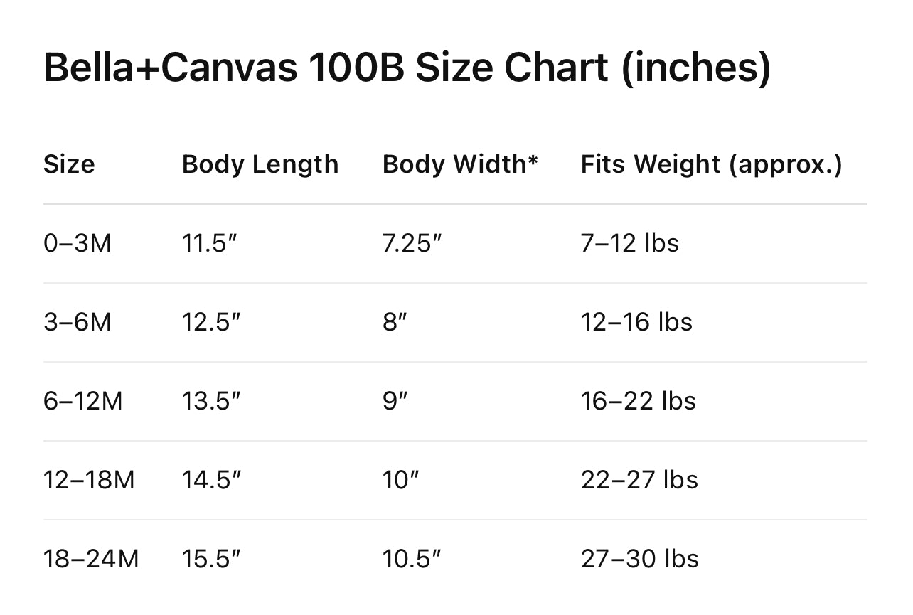 Kingdom Kids Co-op - Infant shortsleeve