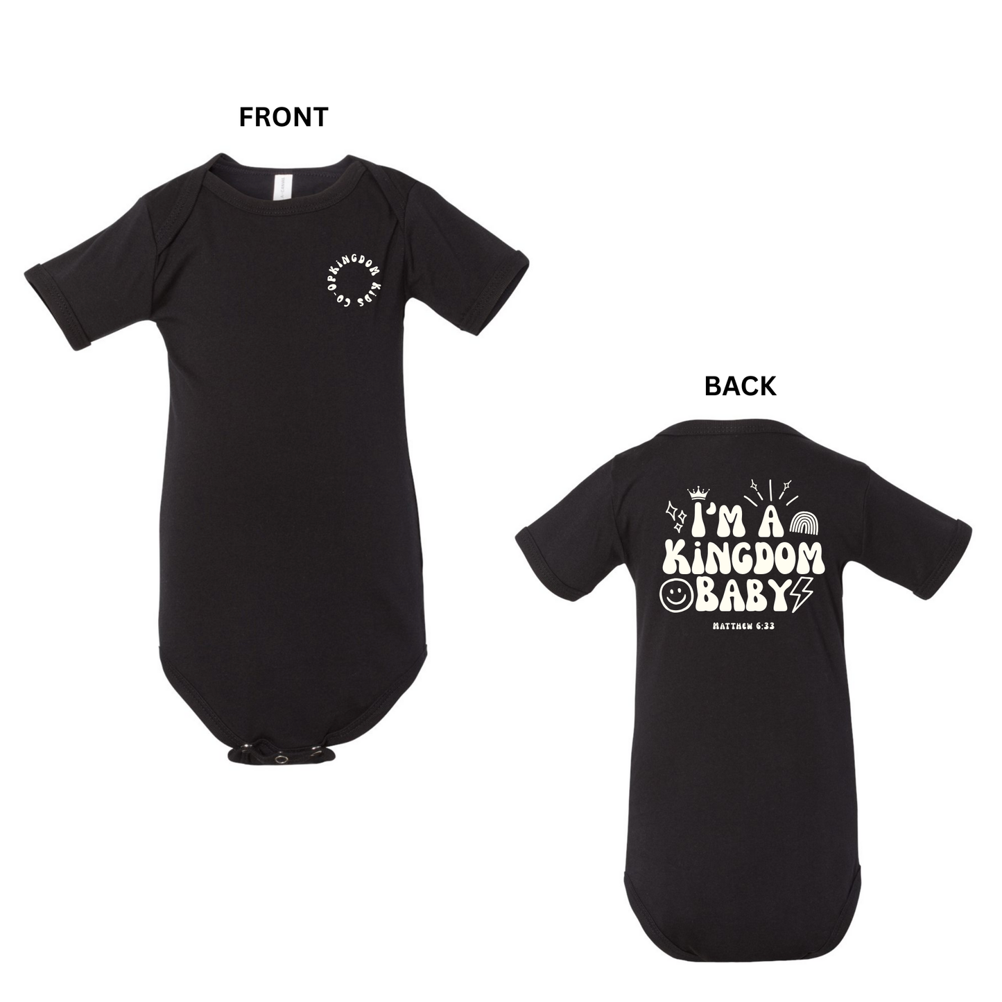 Kingdom Kids Co-op - Infant shortsleeve